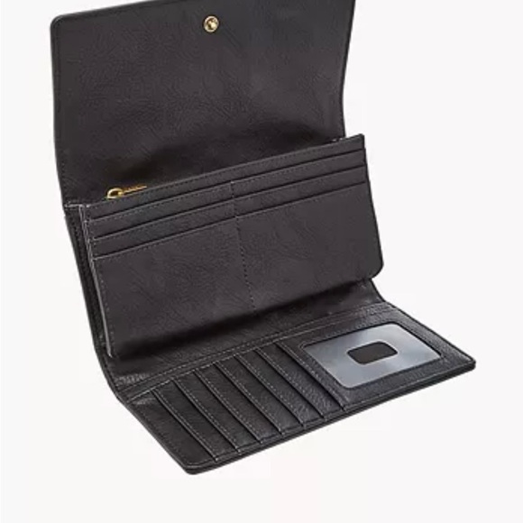 FOSSIL Logan RFID Flap Clutch - Picture 7 of 11